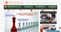 Desktop Screenshot of hanoilab.com.vn